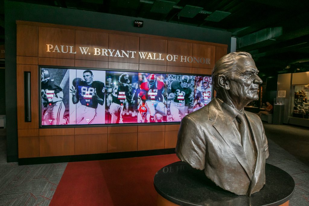 Inside the Paul W. Bryant Museum