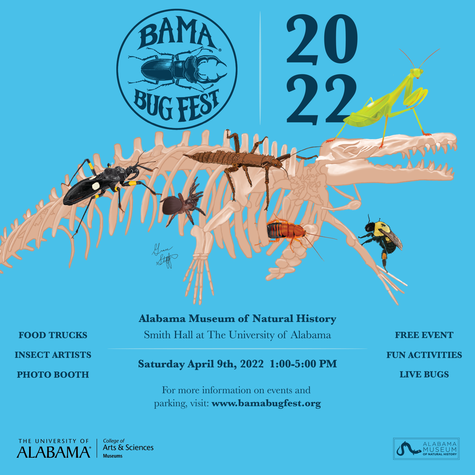 Bama Bug Fest 2022 (April 9) The University of Alabama Museums