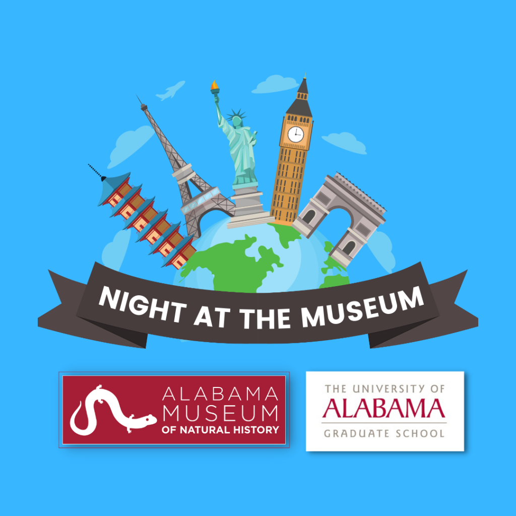 Night at the Museum event graphic
