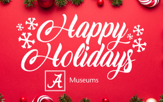 UA Museums holiday graphic